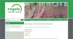 Desktop Screenshot of blumen-voegele.de